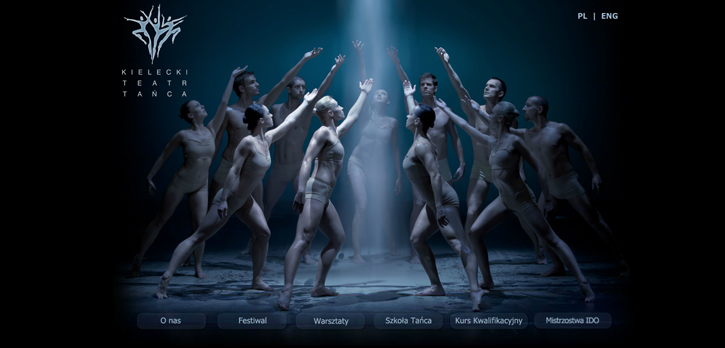 Kielecki Teatr Tańca - strona WWW